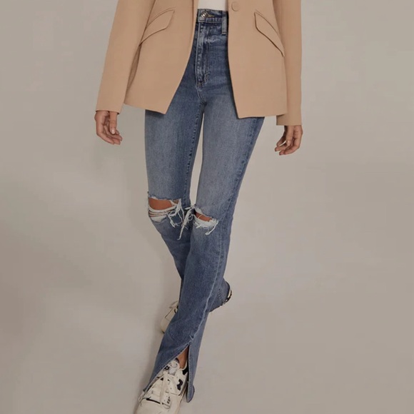 Favorite Daughter The Valentina Tower Super High Rise Jeans - Picture 1 of 15